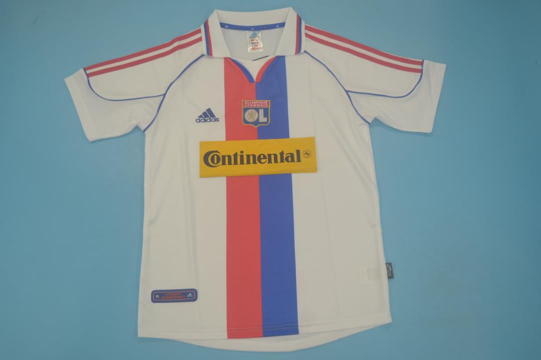 AAA Quality Lyon 00/01 Home Soccer Jersey